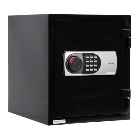 Phoenix Safe International Phoenix Safe Olympian Digital Fire Resistant Safe 0.87 cu ft, Black, Steel 1232B